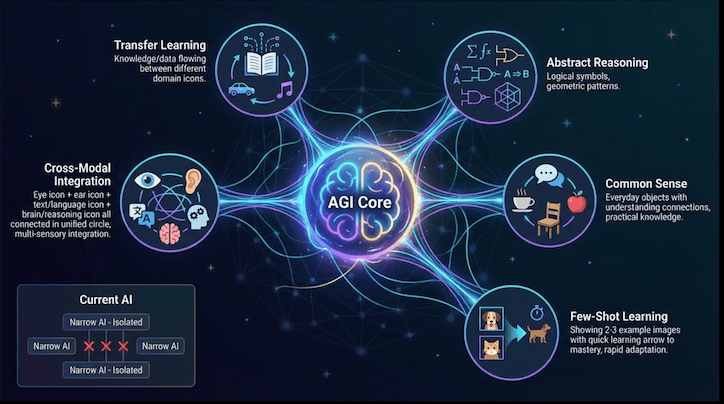 Key AI algorithms: CNNs for vision, RNNs for sequences, Transformers for language, RL for decisions